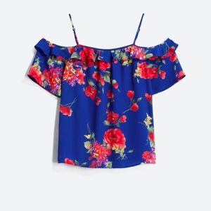 Heidi Cold Shoulder Ruffle Top